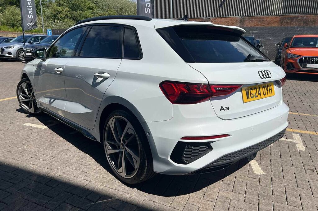 Audi A3 Black Edition 35 Tfsi 150 Ps S Tronic WG24OYH White #3