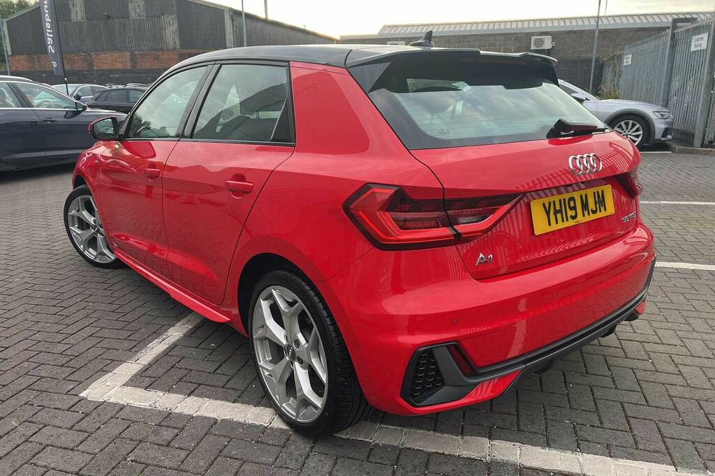 Audi A1 S Line 35 Tfsi 150 Ps S Tronic YH19MJM White #3