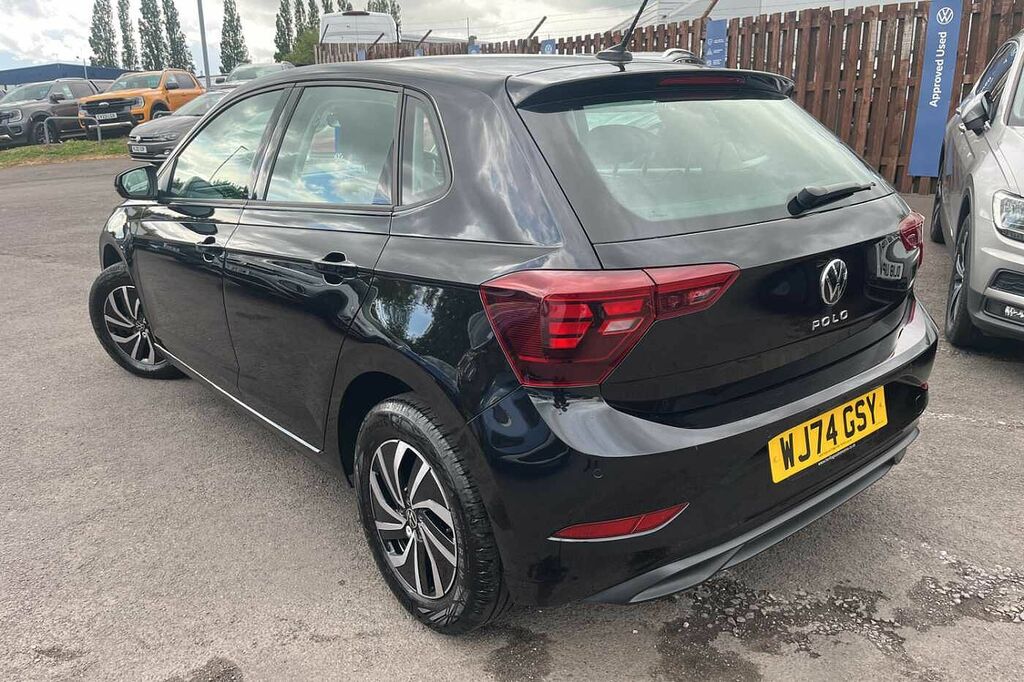 Volkswagen Polo 1.0 Life WJ74GSY Black #3