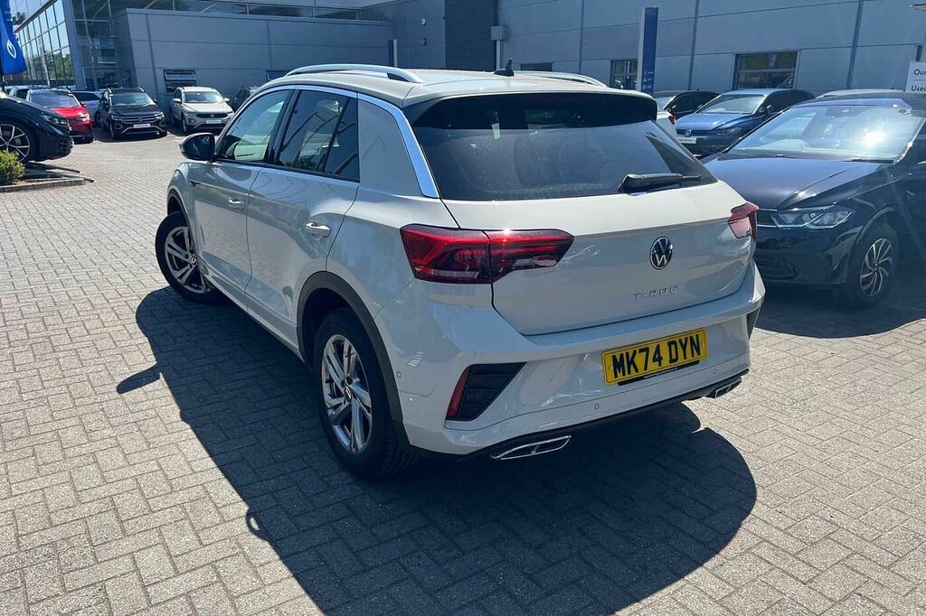 Volkswagen T-Roc 1.5 Tsi R-line Dsg MK74DYN Grey #3