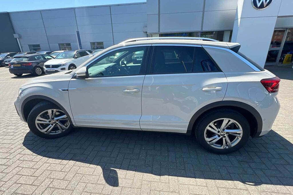 Volkswagen T-Roc 1.5 Tsi R-line Dsg MK74DYN Grey #4