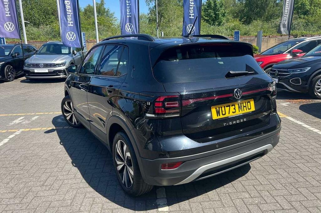 Volkswagen T-Cross 1.0 Tsi Black Edition WU73MHO Black #3