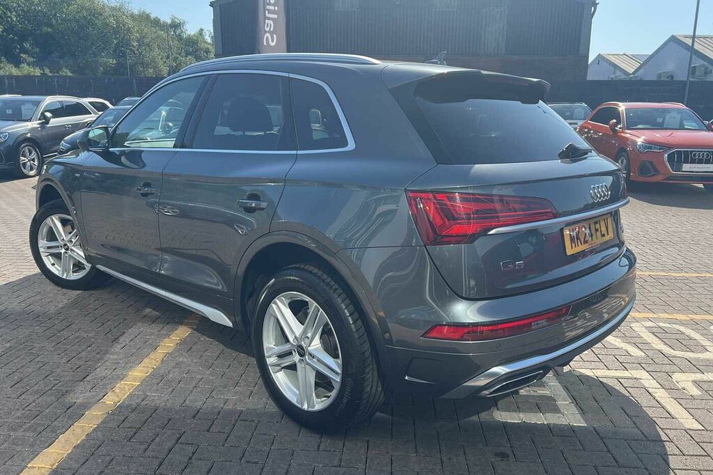 Audi Q5 S Line 40 Tdi Quattro 204 Ps S Tronic MK24FLV Grey #3
