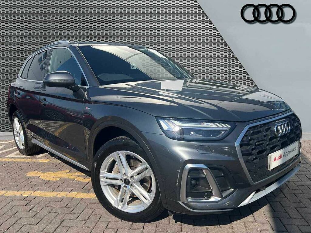 Audi Q5 S Line 40 Tdi Quattro 204 Ps S Tronic Grey