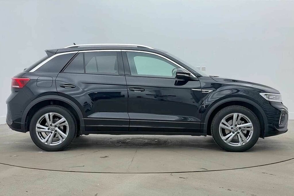 Volkswagen T-Roc 1.5 Tsi R-line GD25OAB Black #4
