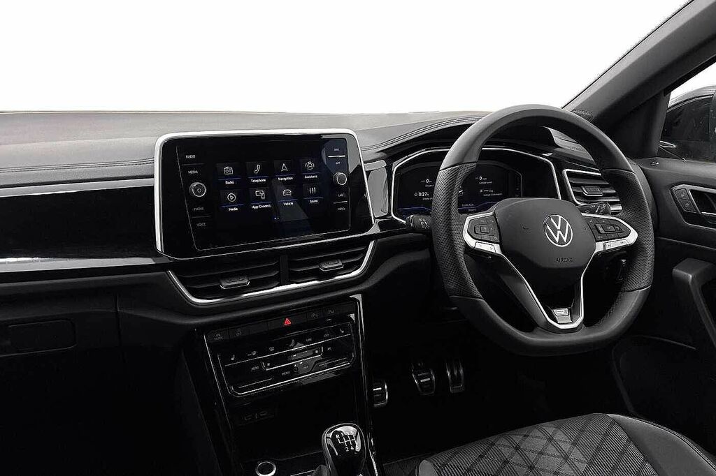 Volkswagen T-Roc 1.5 Tsi R-line GD25OAB Black #2