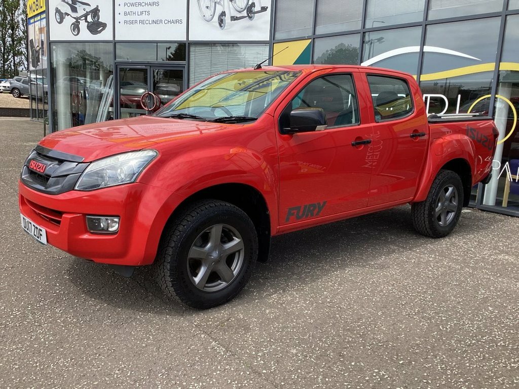 Isuzu D-Max 2.5L Fury Red #3
