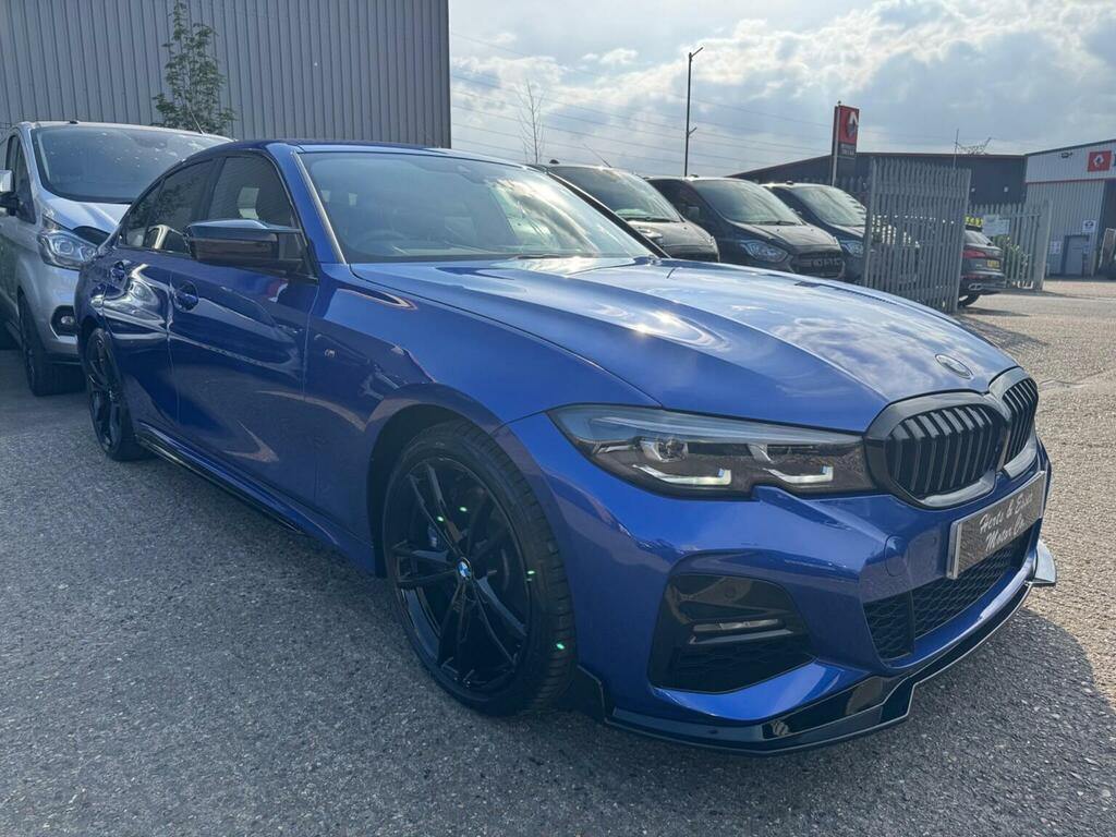 BMW 3 Series Saloon 2.0 330E 12Kwh M Sport Euro 6 Ss YH21KHE Blue #3