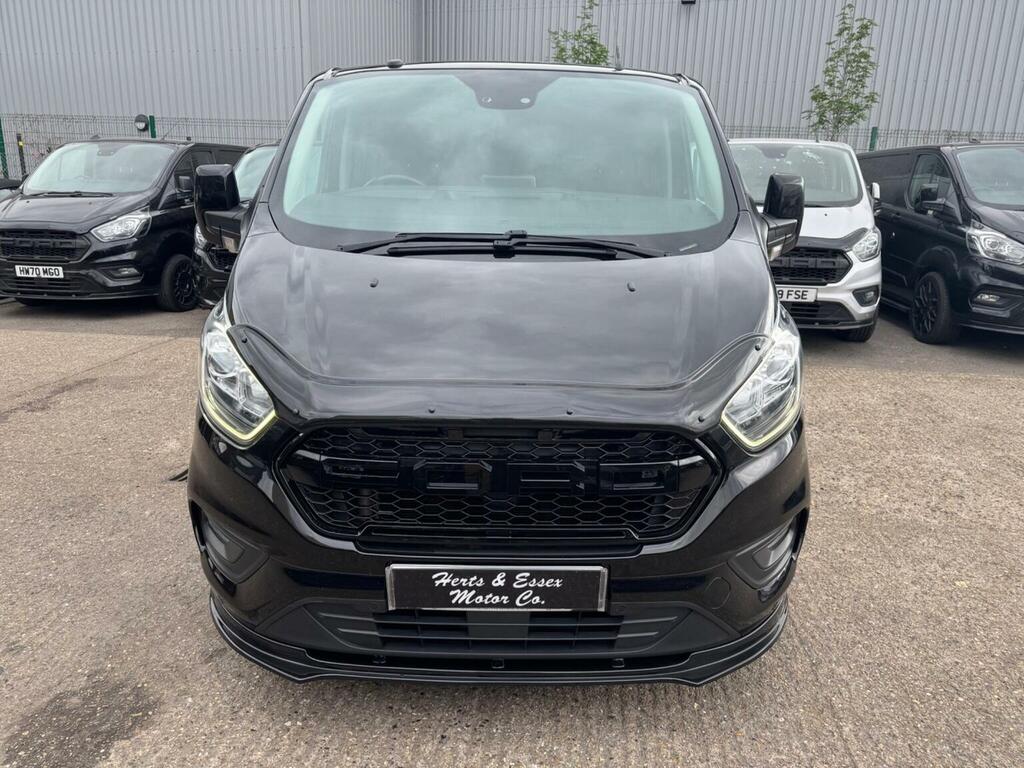 Ford Transit Custom Combi Van 2.0 320 Ecoblue Limited Crew Van L1 AJ18CXC Black #2