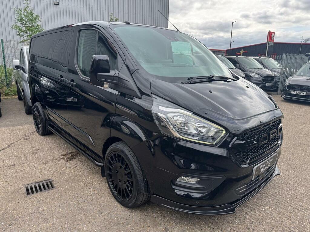 Ford Transit Custom Combi Van 2.0 320 Ecoblue Limited Crew Van L1 AJ18CXC Black #5