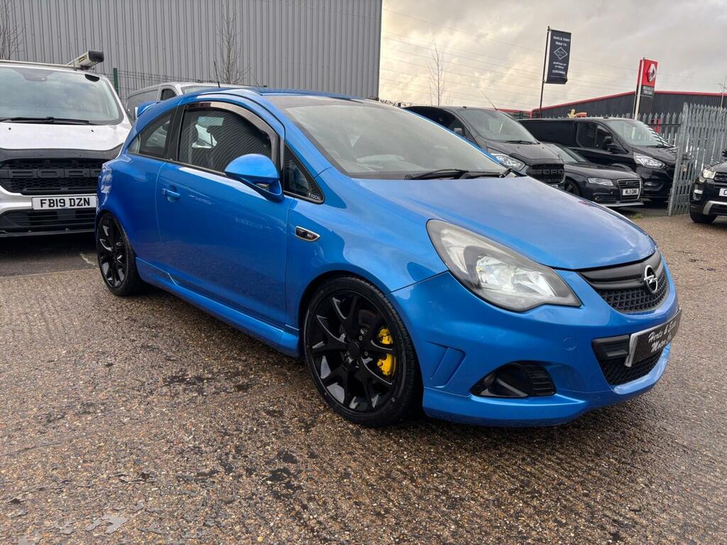 Vauxhall Corsa Hatchback 1.6T 16V Vxr Euro 5 201262 OY62HOH Blue #4