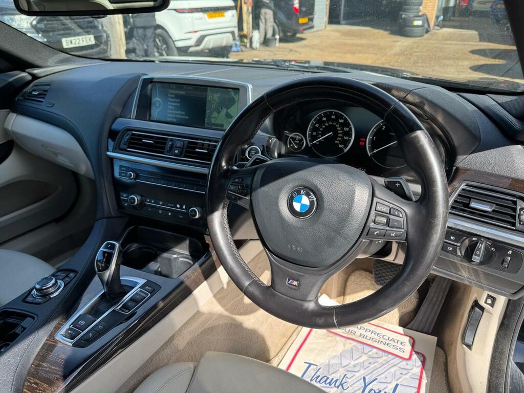 BMW 6 Series Gran Coupe Coupe 3.0 Black #29