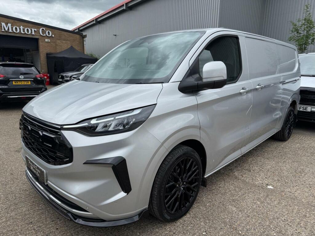 Ford Transit Custom Panel Van 2.0 300 Ecoblue Limited L2 H1 Euro 6 S HX24WJD Silver #5