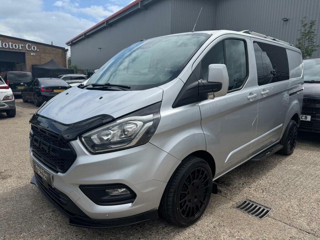 Ford Transit Custom Combi Van 2.0 300 Ecoblue Limited Crew Van L1 LT68OLR Silver #3