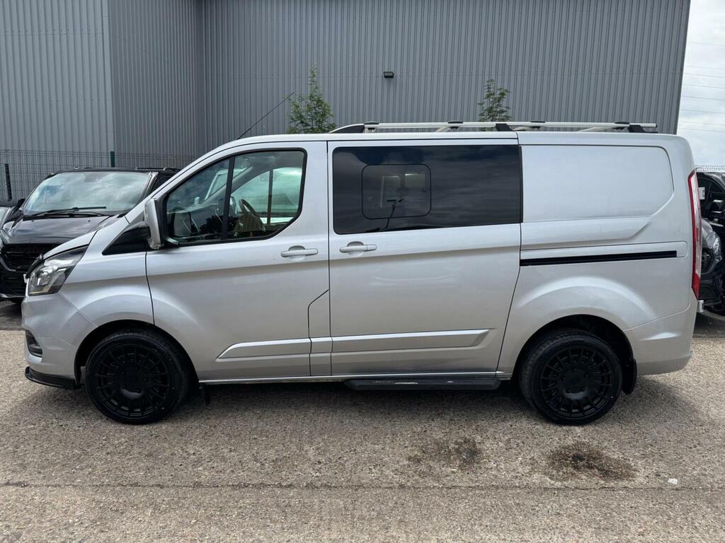 Ford Transit Custom Combi Van 2.0 300 Ecoblue Limited Crew Van L1 LT68OLR Silver #4