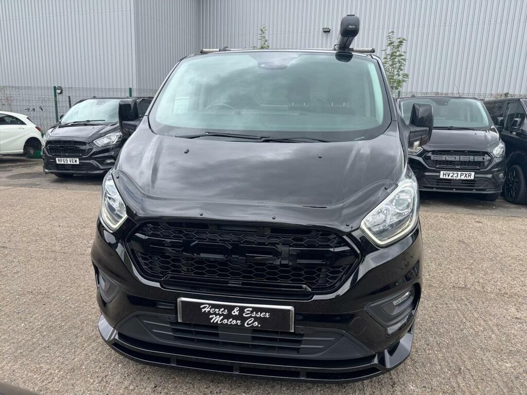 Ford Transit Custom Panel Van 2.0 280 Ecoblue Limited L1 H1 Euro 6 S HX22NXO Black #2