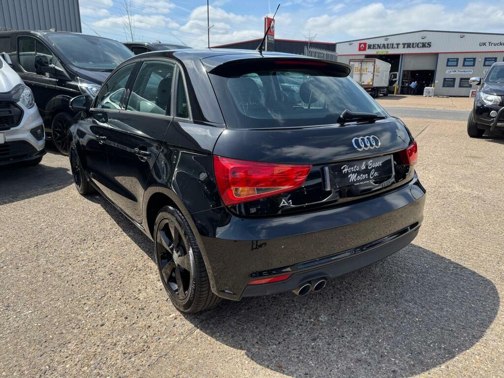 Audi A1 Hatchback 1.4 Tfsi Sport Sportback S Tronic Euro 6 KN18XOM Black #4