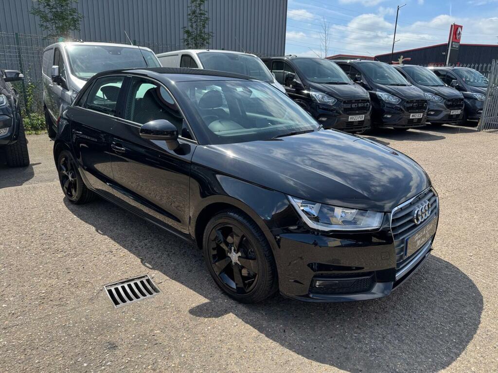 Audi A1 Hatchback 1.4 Tfsi Sport Sportback S Tronic Euro 6 KN18XOM Black #5