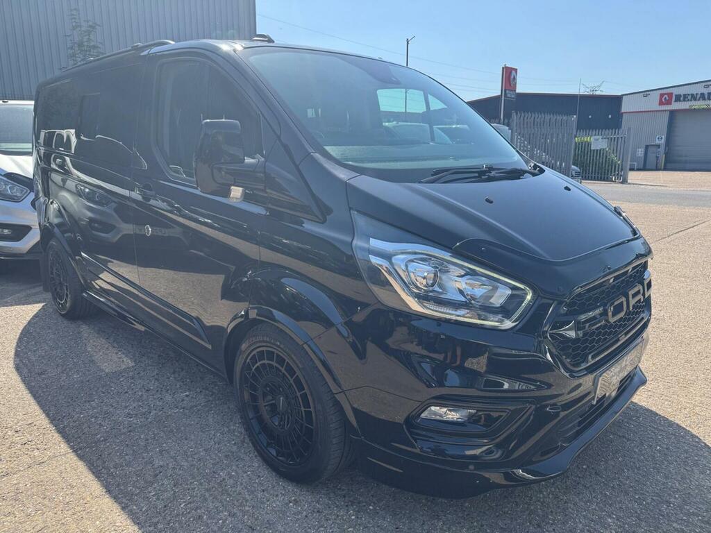 Ford Transit Custom Panel Van 2.0 280 Ecoblue Limited L1 H1 Euro 6 S RF69VEW Black #5