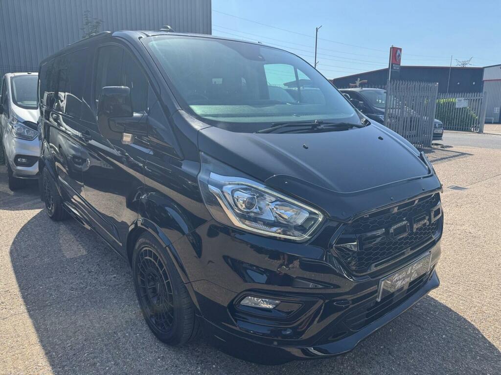 Ford Transit Custom Panel Van 2.0 280 Ecoblue Limited L1 H1 Euro 6 S RF69VEW Black #6