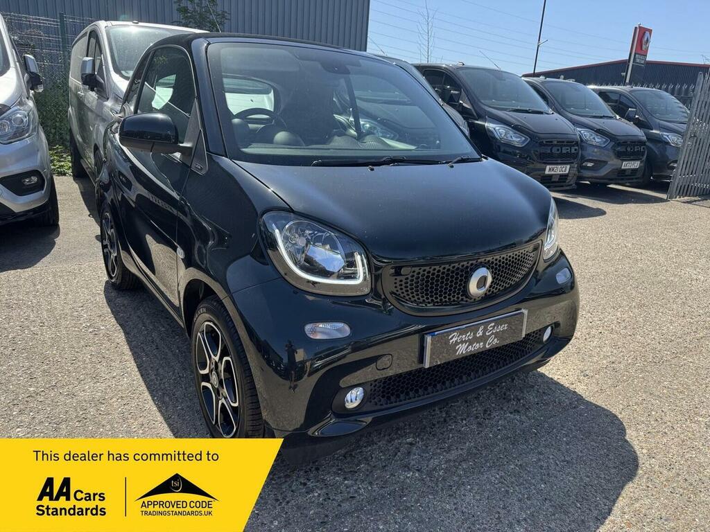 Smart Fortwo Coupe Coupe 1.0 Prime Premium Plus Twinamic Euro 6 S Black