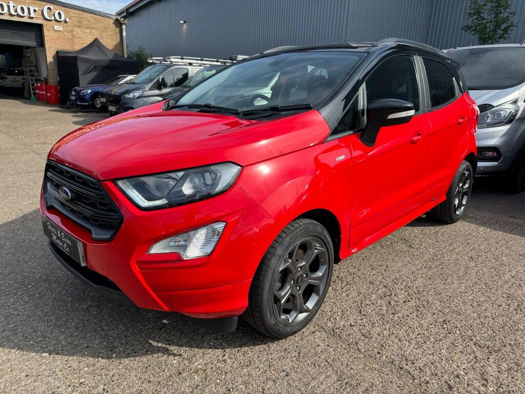 Ford Ecosport Suv 1.0T Ecoboost St-line Euro 6 Ss 2 CA19KTE Red #3