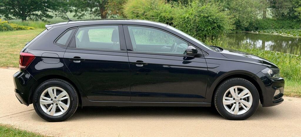 Volkswagen Polo Hatchback 1.0 Tsi Se Dsg Euro 6 Ss 201919 AX19RXP Black #2