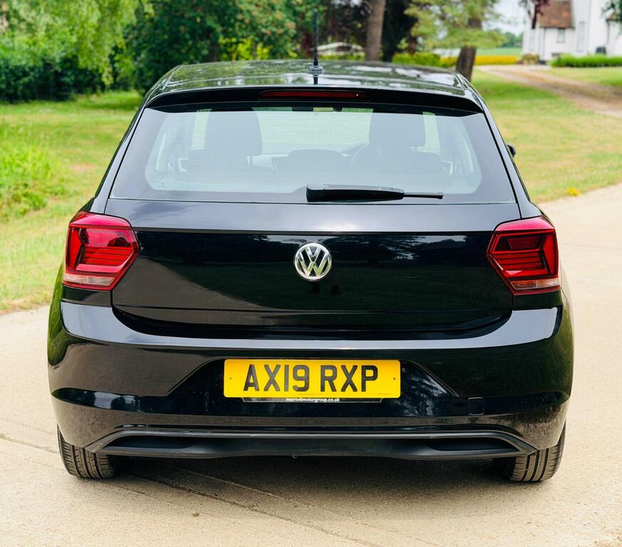 Volkswagen Polo Hatchback 1.0 Tsi Se Dsg Euro 6 Ss 201919 AX19RXP Black #4