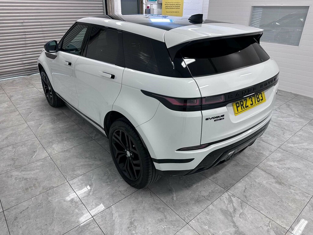 Land Rover Range Rover Evoque R-dynamic Se D 4Wd PRZ3783 White #4