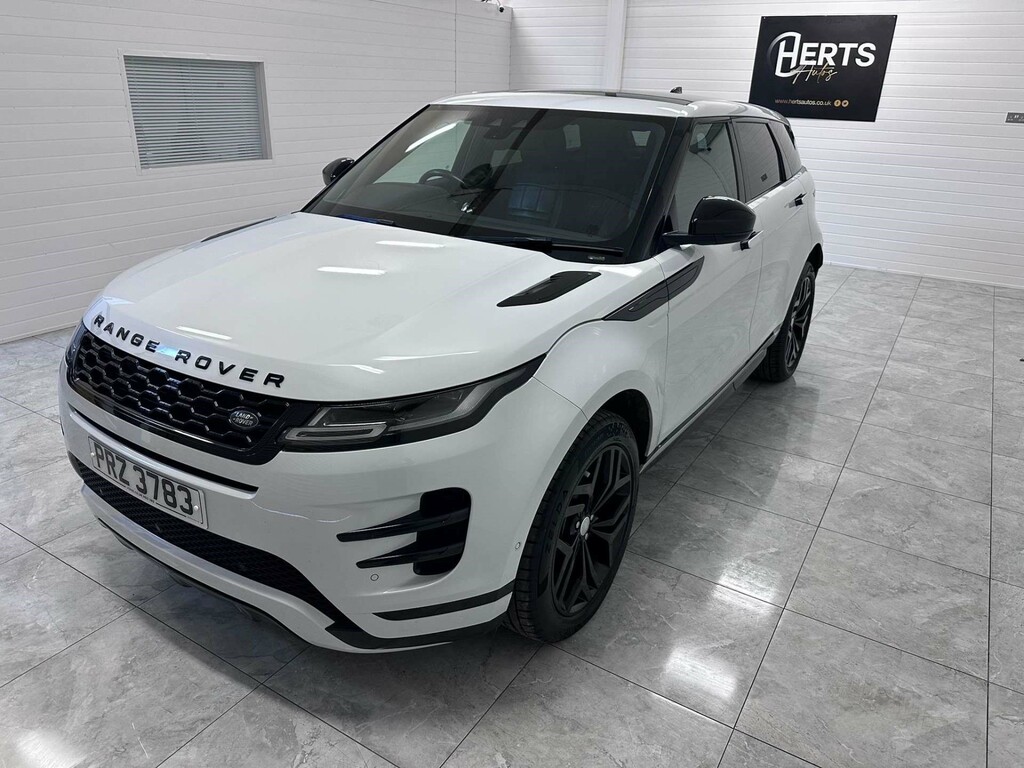 Land Rover Range Rover Evoque R-dynamic Se D 4Wd PRZ3783 White #3
