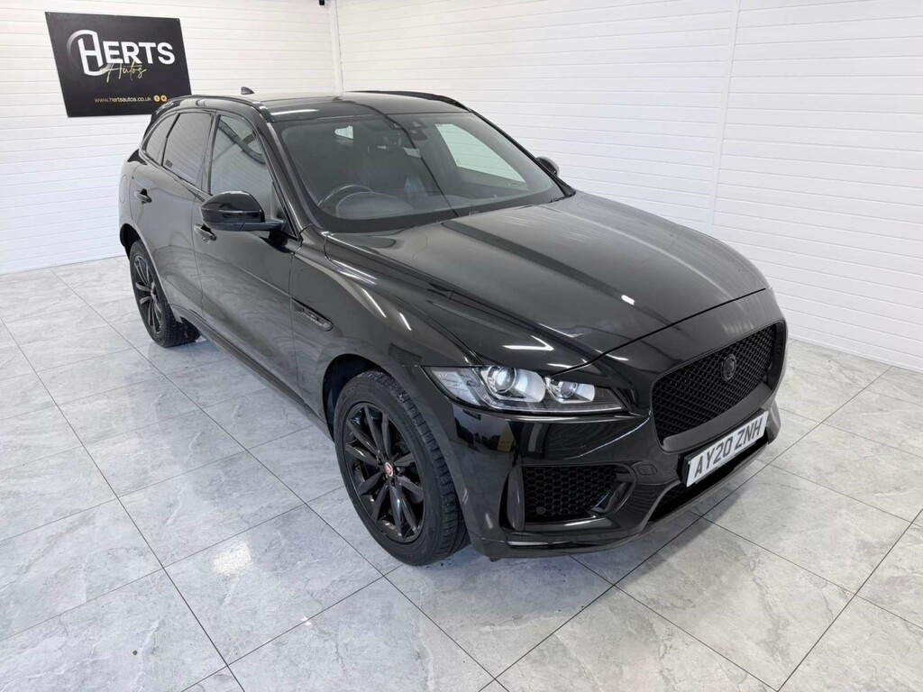Jaguar F-Pace Chequered Flag Awd D 4Wd Black