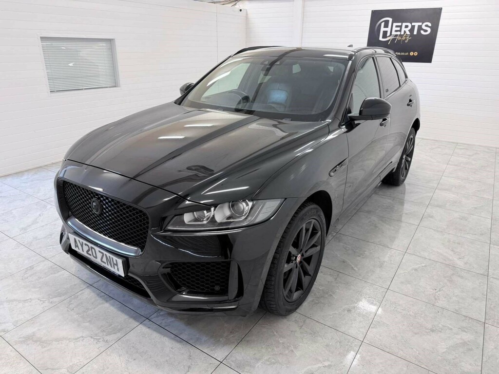 Jaguar F-Pace Chequered Flag Awd D 4Wd AY20ZNH Black #3