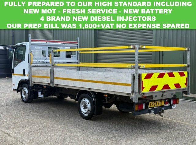 Isuzu 1.9D N35 Green 4.5 Metre Dropside Manua LP23ZTC Green #4