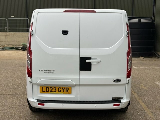 Ford Transit Custom 2.0 300 Ecoblue Limited Panel Van Manua LD23GYR White #6