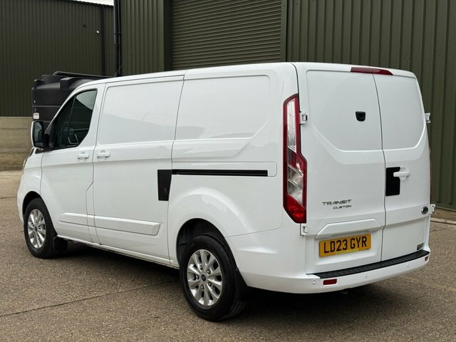 Ford Transit Custom 2.0 300 Ecoblue Limited Panel Van Manua LD23GYR White #5