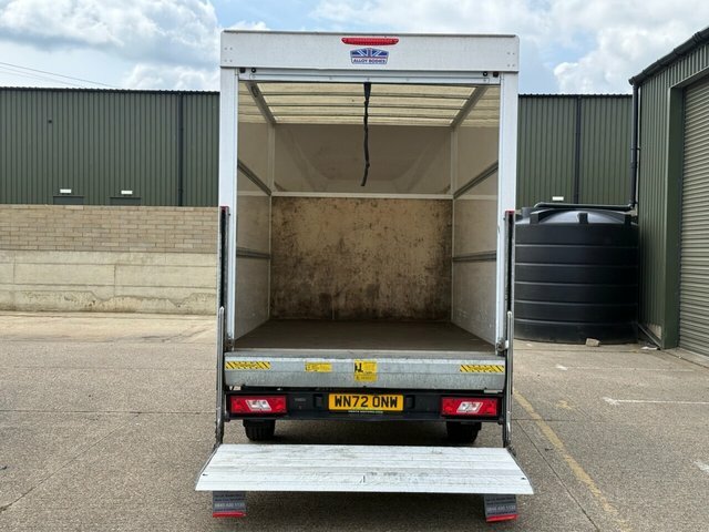 Ford Transit Custom 2.0 350 Ecoblue Leader Luton Tail Lift Diese WN72ONW White #2