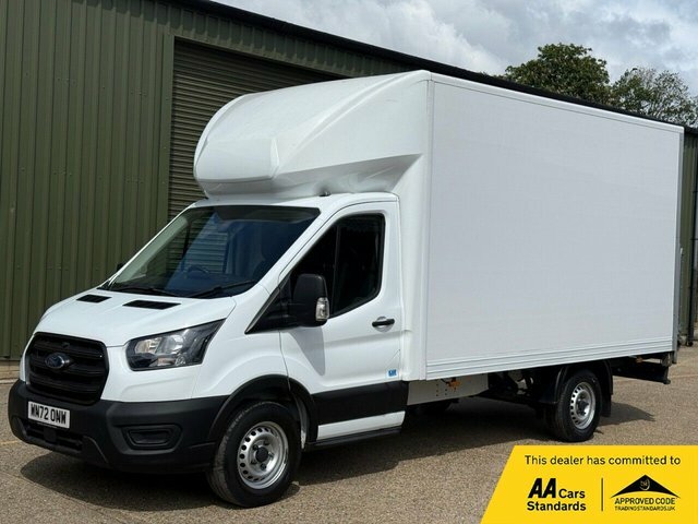 Ford Transit Custom 2.0 350 Ecoblue Leader Luton Tail Lift Diese White