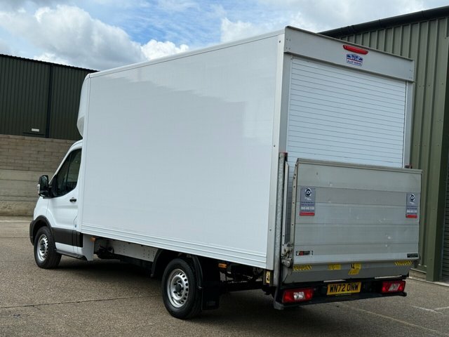 Ford Transit Custom 2.0 350 Ecoblue Leader Luton Tail Lift Diese WN72ONW White #5