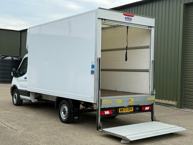 Ford Transit Custom 2.0 350 Ecoblue Leader Luton Tail Lift Diese WN72OPH White #6