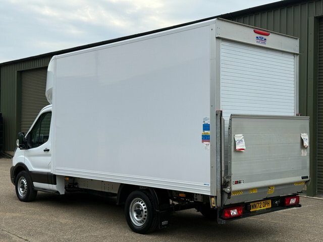 Ford Transit Custom 2.0 350 Ecoblue Leader Luton Tail Lift Diese WN72OPH White #5