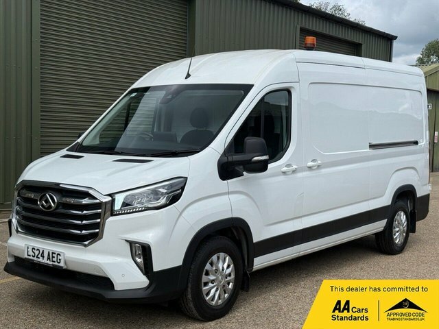 Maxus Deliver 9 2.0 D20 Lux Panel Van Fwd L3 H2 LS24AEG White