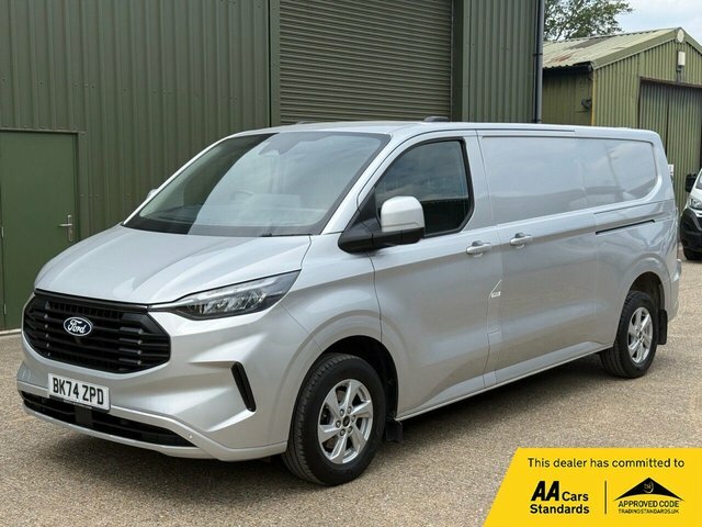 Ford Transit Custom 2.0 320 Ecoblue Limited Panel Van Manua Silver
