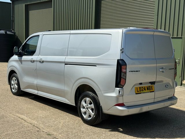 Ford Transit Custom 2.0 300 Ecoblue Limited Panel Van Manua LD24MBX Silver #5