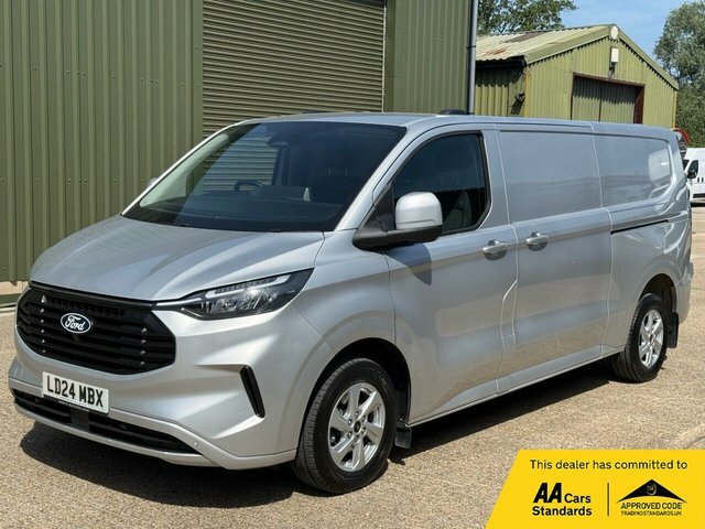 Ford Transit Custom 2.0 300 Ecoblue Limited Panel Van Manua Silver