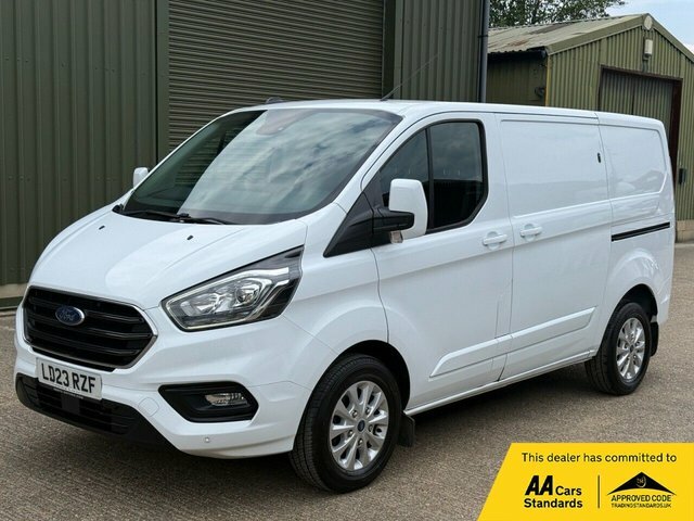 Ford Transit Custom 2.0 300 Ecoblue Limited Panel Van Manua White