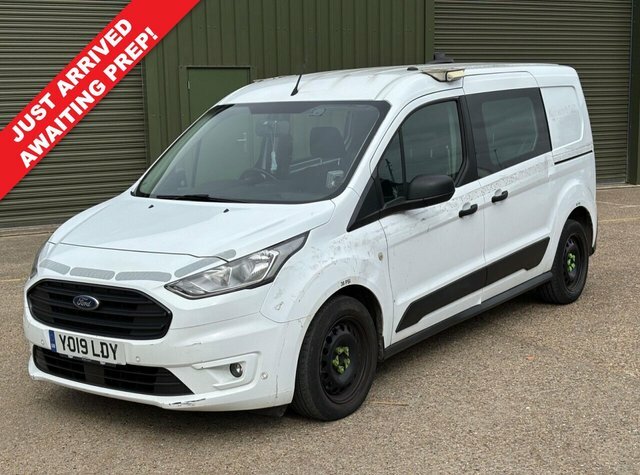 Ford Transit Connect 1.5 230 Ecoblue Trend Crew Van Double Cab 6Dr Dies White