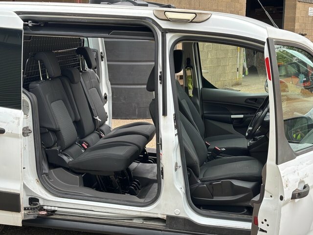 Ford Transit Connect 1.5 230 Ecoblue Trend Crew Van Double Cab 6Dr Dies White #2