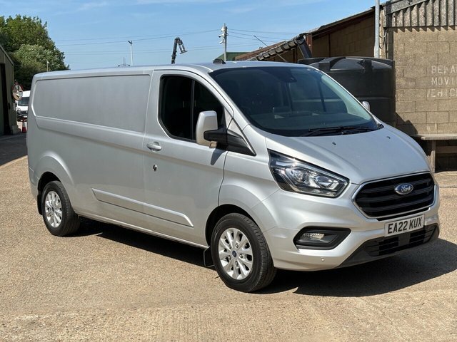 Ford Transit Custom 2.0 300 Ecoblue Limited Panel Van Manua EA22KUX Silver #6
