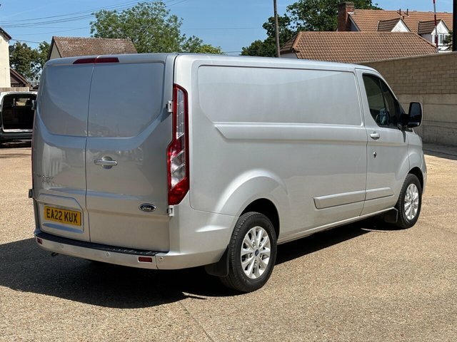 Ford Transit Custom 2.0 300 Ecoblue Limited Panel Van Manua EA22KUX Silver #5