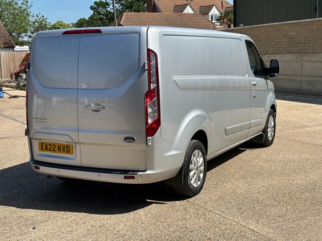 Ford Transit Custom 2.0 300 Ecoblue Limited Panel Van Manua EA22KVD Silver #6
